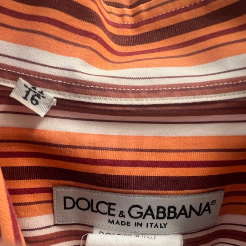 Men's Short Sleeve Dolce & Gabbana Designer Shirt